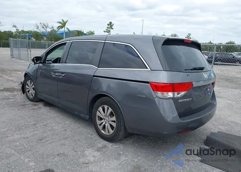 2017 Honda Odyssey Ex-L из США, поврежденный, VIN 5FNRL5H67HB010719